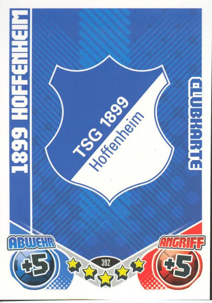 Match Attax 11/12 - TSG Hoffenheim - Clubkarte