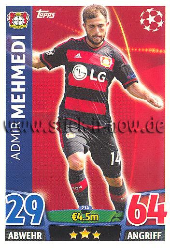 Champions League - Match Attax 15/16 - Nr. 214