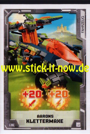Lego Nexo Knights Trading Cards - Serie 2 (2017) - Nr. 136