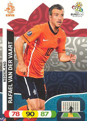 Panini EM 2012 - Adrenalyn XL - Rafael van der Vaart - Niederlande