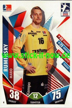 LIQUI MOLY Handball Bundesliga "Karte" 21/22 - Nr. 4