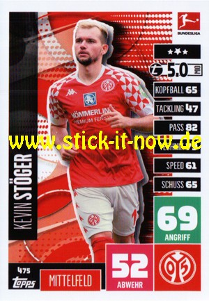 Topps Match Attax Bundesliga 2020/21 "Extra" - Nr. 475