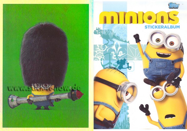 Minions Sticker (2015) - Nr. 144