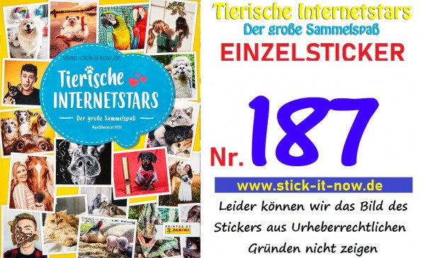 Tierische Internetstars (2021) - Nr. 187 (Glitzer)