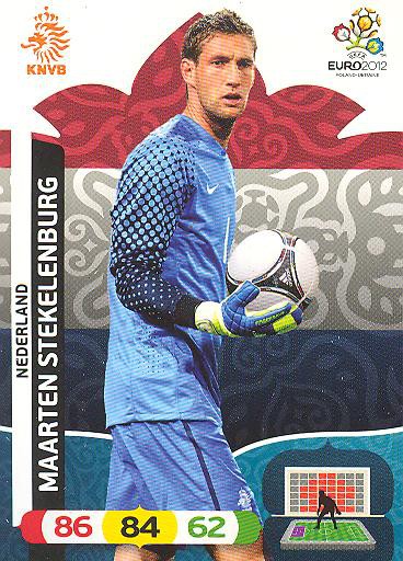 Panini EM 2012 - Adrenalyn XL - Maarten Stekelenburg - Niederlande