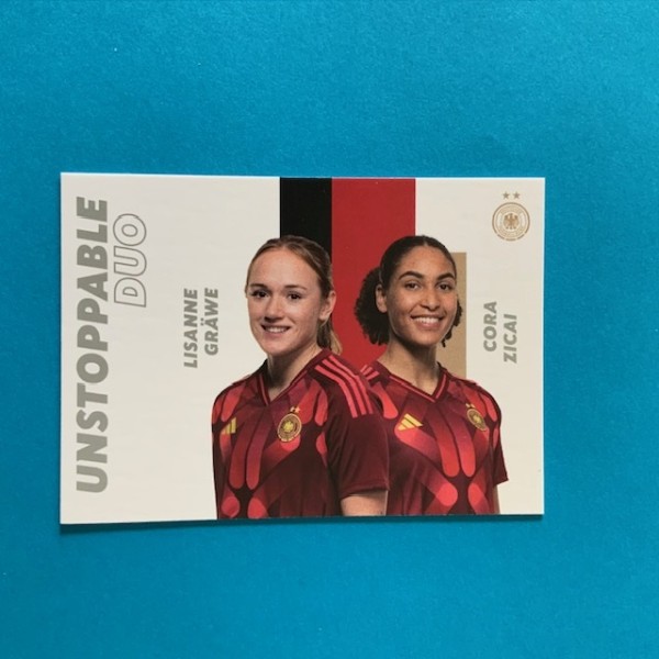 DFB Frauen Team-Set 2025 - Nr. DUO-09 ( Gräwe / Zicai )