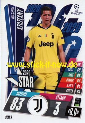 Match Attax Champions League 2020/21 "Festive" - Nr. STAR 9