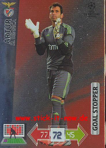 Panini Adrenalyn XL CL 12/13 - Benfica Lissabon - Artur - GOAL STOPPER