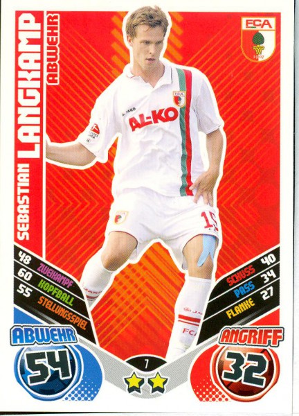 Sebastian Langkamp - Match Attax 11/12