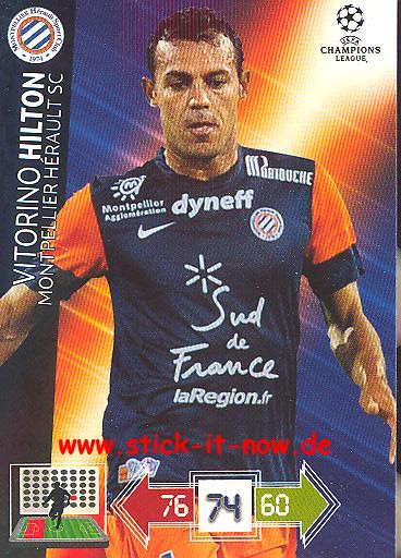 Panini Adrenalyn XL CL 12/13 - Montpellier HSC - Vitorino Hilton