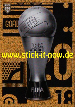 FIFA 365 Sticker "The Golden World of Football" (2021) - Nr. 3 (Glitzer)