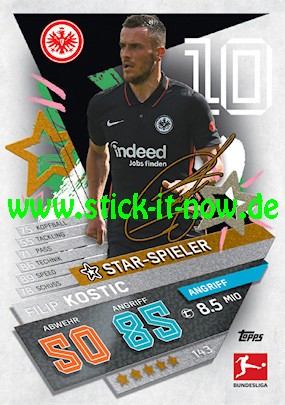 Topps Match Attax Bundesliga 2021/22 - Nr. 143 ( Star-Spieler )