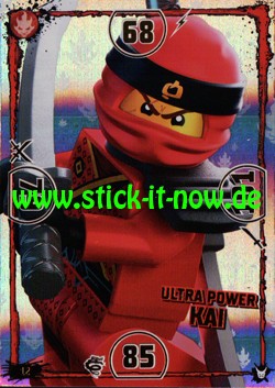 Lego Ninjago Trading Cards - SERIE 3 (2018) - Nr. 12 (ULTRA)