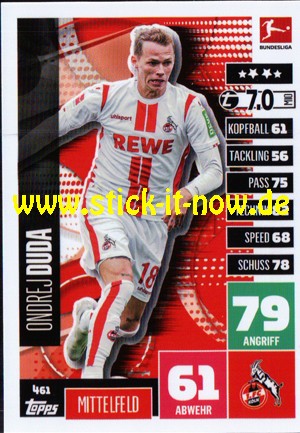 Topps Match Attax Bundesliga 2020/21 "Extra" - Nr. 461