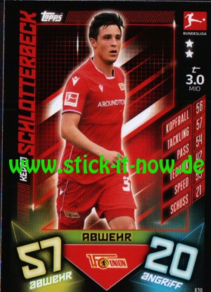 Topps Match Attax Bundesliga 2019/20 "Extra" - Nr. 620