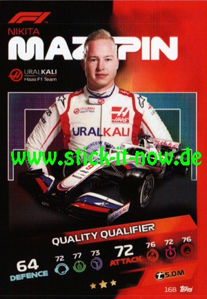 Turbo Attax "Formel 1" (2021) - Nr. 168