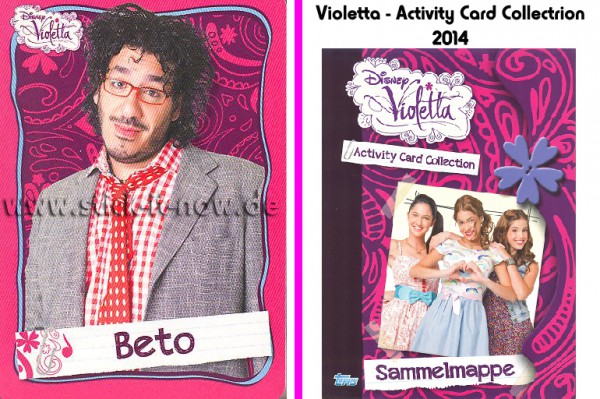 Disney Violetta - Activity Cards (2014) - Nr. 21