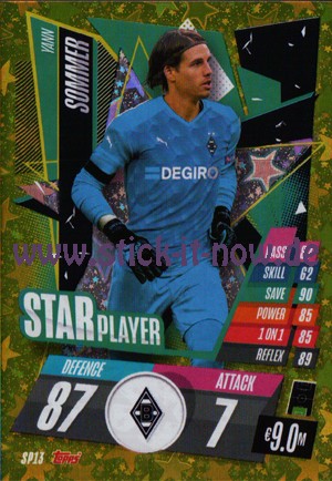 Match Attax Champions League 2020/21 - Nr. SP 13