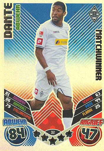 Dante - Matchwinner - Match Attax 11/12