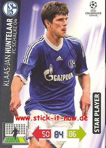 Panini Adrenalyn XL CL 12/13 - FC Schalke 04 - Klaas-Jan Huntelaar