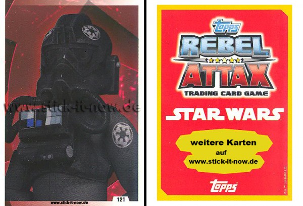 Rebel Attax - Serie 1 (2015) - STRIKE-FORCE - DAS IMPERIUM 2 - Nr. 121