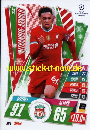 Match Attax Champions League 2020/21 "Festive" - Nr. HU 5