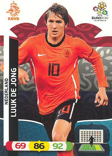 Panini EM 2012 - Adrenalyn XL - Luuk de Jong - Niederlande