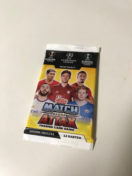 Match Attax Champions League 2021/22 - Booster ( 12 Karten )