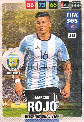 Panini Adrenalyn XL "FIFA 365" (2017) - Nr. 318