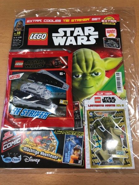 Lego Star Wars Magazin Nr. 56 (mit Lego Set und LE11 )