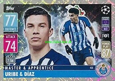 Match Attax Champions League 2021/22 - Nr. 435 (Master & Apperntice)