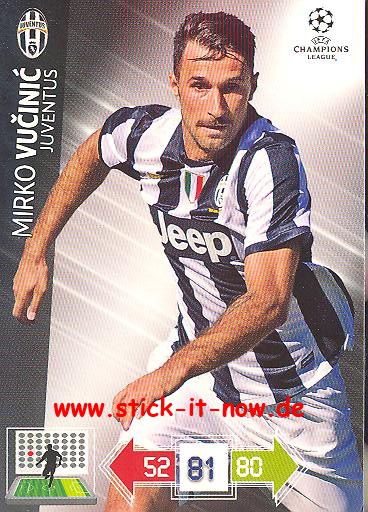 Panini Adrenalyn XL CL 12/13 - Juventus Turin - Mirko Vucinic