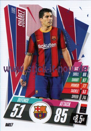 Match Attax Champions League 2020/21 - Nr. BAR 17