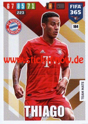 Panini FIFA 365 Adrenalyn XL (2020) - Nr. 184