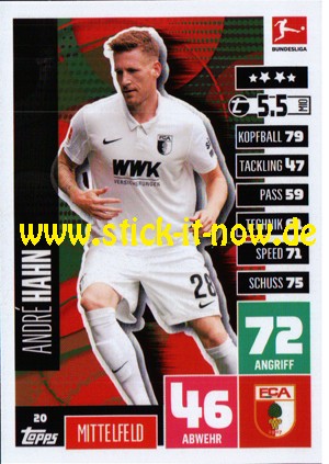 Topps Match Attax Bundesliga 2020/21 - Nr. 20