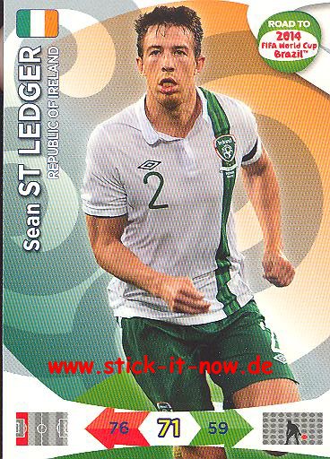 Panini Adrenalyn XL Road to WM 2014 - Sean ST LEDGER