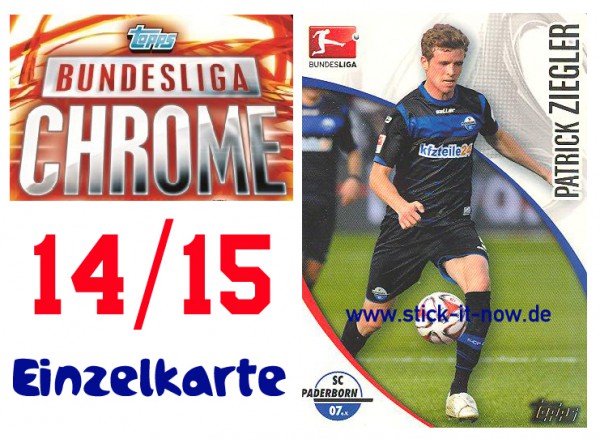 Topps Bundesliga Chrome 14/15 - PATRICK ZIEGLER - Nr. 170