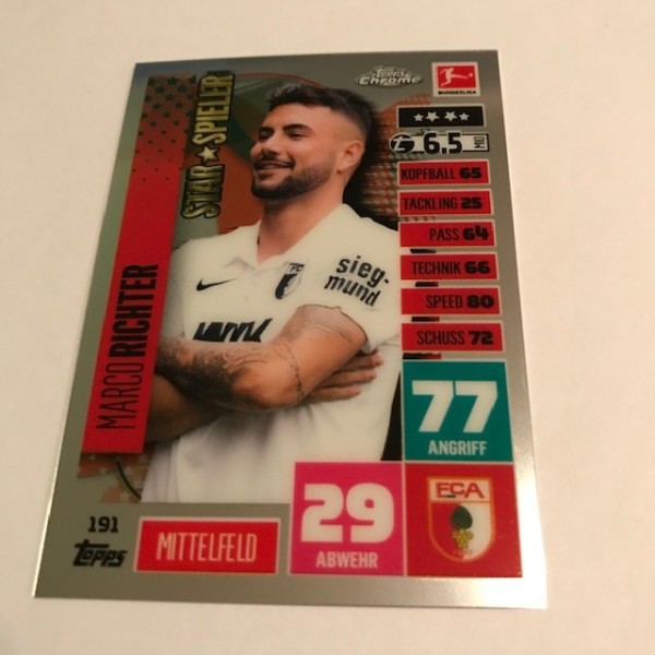 Match Attax BL Chrome 20/21 - Nr. 191 - RICHTER