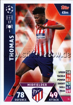 Match Attax Champions League 18/19 - Nr. 31