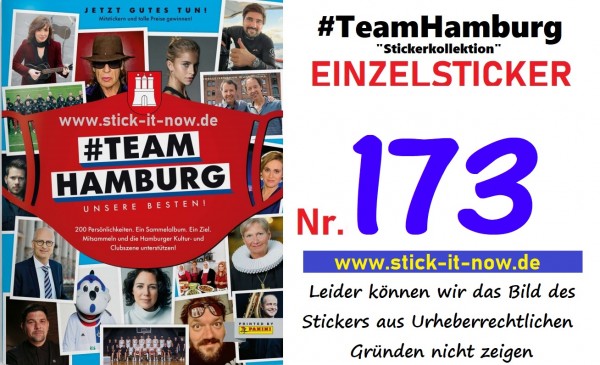 #TeamHamburg "Sticker" (2021) - Nr. 173