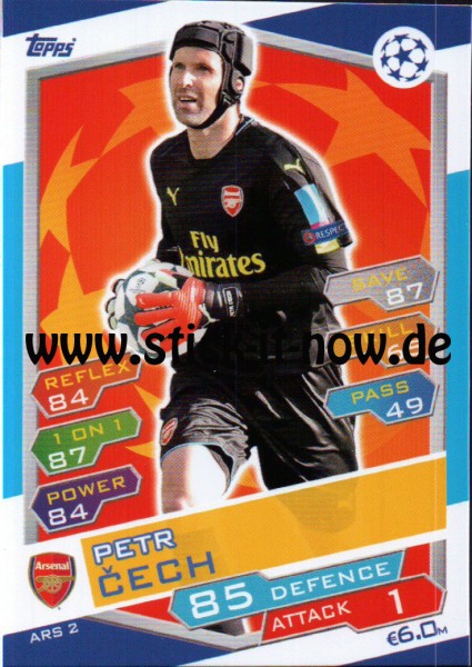 Match Attax Champions League 16/17 - Nr. ARS 2