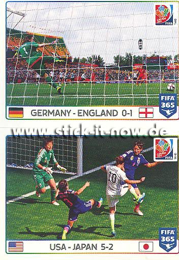 Panini FIFA 365 Sticker - Nr. 54 - 55