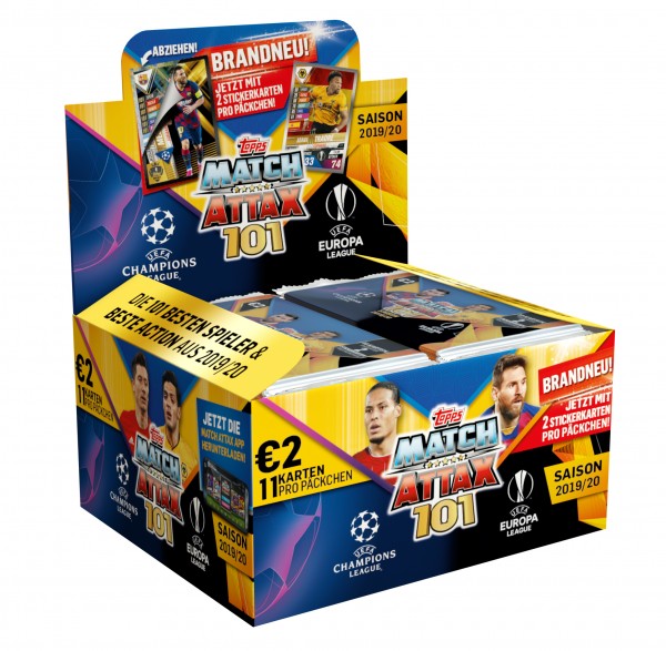 Topps Match Attax 101 (2020) - Display ( 24 Booster )