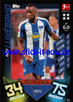 Topps Match Attax Bundesliga 2019/20 "Action" - Nr. 420
