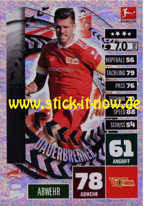 Topps Match Attax Bundesliga 2020/21 - Nr. 390 (Dauerbrenner)