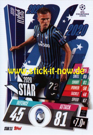 Match Attax Champions League 2020/21 "Festive" - Nr. STAR 11