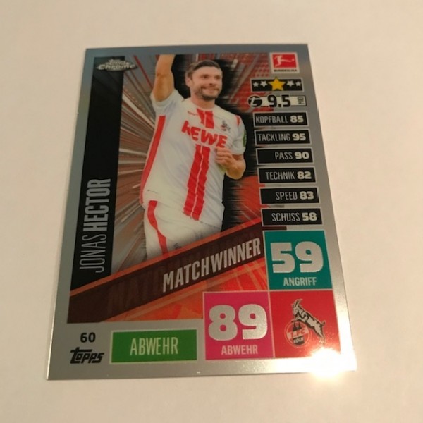 Match Attax BL Chrome 20/21 - Nr. 60 - HECTOR