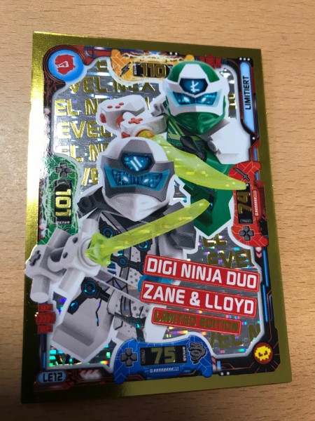 Lego Ninjago Trading Cards - SERIE 5 "Next Level" (2020) - Nr. LE12