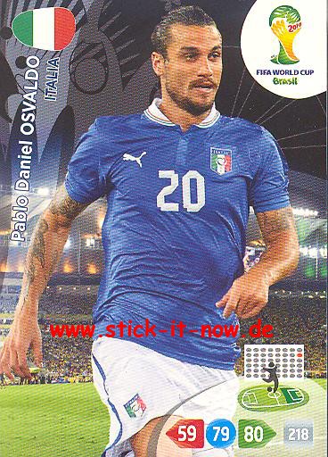 Panini Adrenalyn XL Brasil WM 2014 - Pablo Daniel OSVALDO