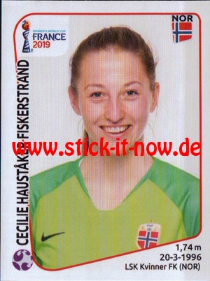 Panini Frauen WM 2019 Frankreich - Nr. 65